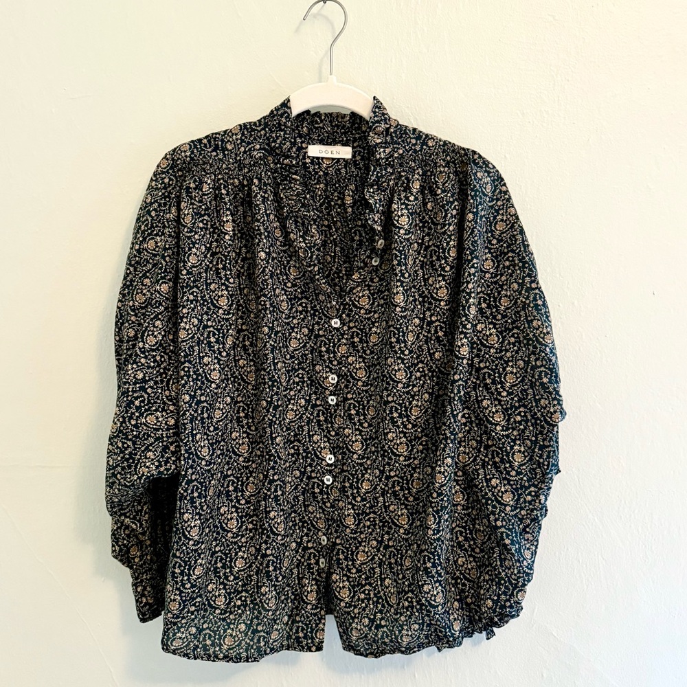 DÔEN Floral Patterned Shirt